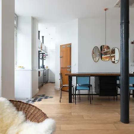 Fabulous Design Loft - High Marais/république * Parigi